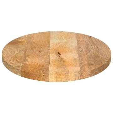 Oval Solid Wood Mango Table Top 120x60 cm - HipoMarket