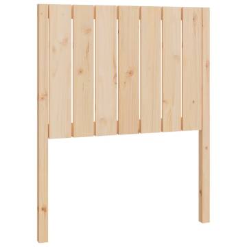 Stylish Solid Pine Bed Headboard - 80.5x4x100 cm | HipoMarket