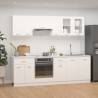 8 Piece Kitchen Cabinet Set White Engineered Wood Colour white Quantity in Package 1 Model without worktop Number of 