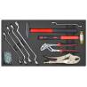 Workshop Tool Trolley with 1125 Tools - Steel Red