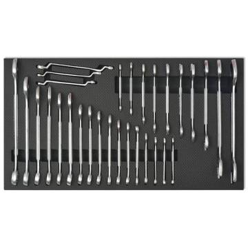 Workshop Tool Trolley with 1125 Tools - Steel Red
