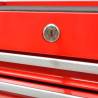 Workshop Tool Trolley with 1125 Tools - Steel Red
