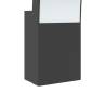 Outdoor LED Wall Lights - 2pcs Black Aluminium | HipoMarket