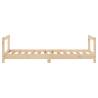 Kids Bed Frame 80x160 cm - Solid Wood Pine | HipoMarket UK