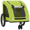 Pet Bike Trailer - Green Oxford Fabric & Iron | HipoMarket