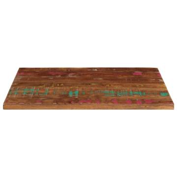 Rectangular Solid Wood Table Top 70x50 cm - Hipo Market