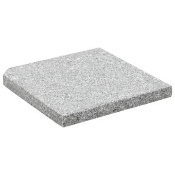 Buy Granite Umbrella Weight Plate 25kg Square Grey | Hipomarket