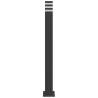 Outdoor Floor Lamps 3pcs Black 110 cm Aluminium | HipoMarket