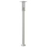 Outdoor Floor Lamp Silver 100 cm - IP44 Weatherproof Light