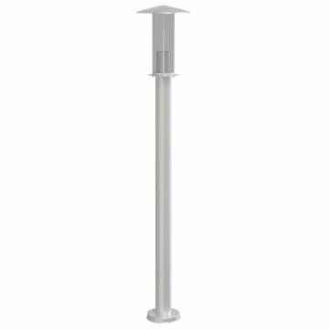 Outdoor Floor Lamp Silver 100 cm - IP44 Weatherproof Light