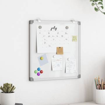 Magnetic Whiteboard 40x40 cm - Versatile & Safe Solution