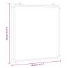 Magnetic Whiteboard 40x40 cm - Versatile & Safe Solution