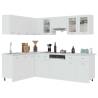 11 Piece Kitchen Cabinet Set - White Engineered Wood