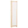 Stylish 4-Panel Cream Room Divider - 160x170 cm