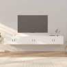 Wall-mounted TV Cabinets 3 pcs White 100x34.5x40 cm Colour white Quantity in Package 3 Width 100 cm 