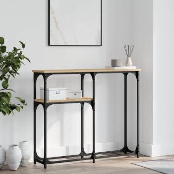 Console Table Sonoma Oak - Stylish & Durable | HipoMarket UK