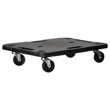 Transport Trolleys 5 pcs Black - Durable & Versatile Solutions