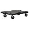 Transport Trolleys 5 pcs Black - Durable & Versatile Solutions