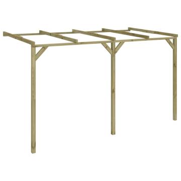 Lean-To Pergola 2x4x2.2m Wood - Enhance Your Home