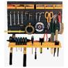 Tool Wall 646x385 mm with 26 Holders - Organize Your Tools