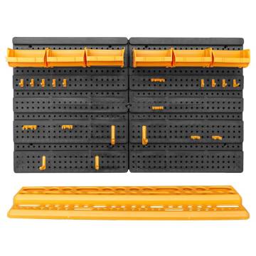 Tool Wall 646x385 mm with 26 Holders - Organize Your Tools