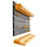 Tool Wall 646x385 mm with 26 Holders - Organize Your Tools