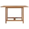 Solid Teak Wood Garden Table - 120x120x75 cm | HipoMarket