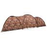 Spacious Camping Igloo Tent for 8 - Camouflage