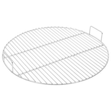 BBQ Grill Grate with Handles - 54 cm Stainless Steel