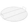 BBQ Grill Grate with Handles Round Ø54 cm 304 Stainless Steel Size 54 cm 