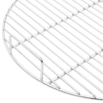 BBQ Grill Grate with Handles - 54 cm Stainless Steel