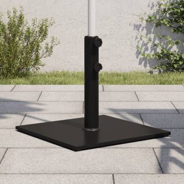 17 kg Square Parasol Base for Ø32-48 mm Poles - Stable Umbrella Stand