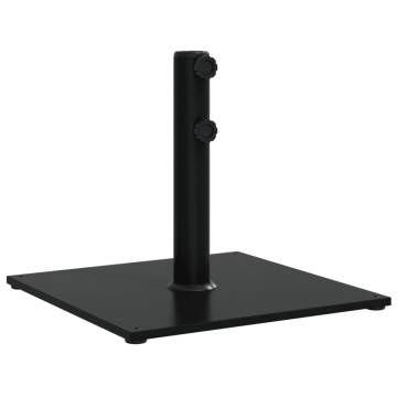 17 kg Square Parasol Base for Ø32-48 mm Poles - Stable Umbrella Stand