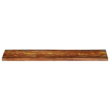 Rectangular Solid Wood Reclaimed Table Top - 100x40x2.5 cm