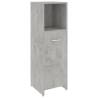 Stylish 3 Piece Bathroom Furniture Set - Concrete Grey