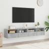 TV Wall Cabinets - 2 pcs Concrete Grey | HipoMarket