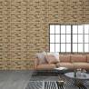 3D Wall Panels Dark Sand Brick Design - 11 pcs EPS