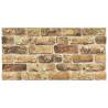 3D Wall Panels Dark Sand Brick Design - 11 pcs EPS