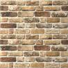 3D Wall Panels Dark Sand Brick Design - 11 pcs EPS