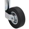 Trailer Jack Wheel with Split Clamp - Galvanised Steel