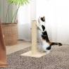 Cat Scratching Post Cream 22x22x45 cm Colour cream 