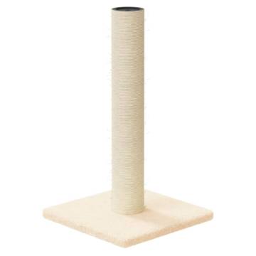 Cat Scratching Post Cream - 22x22x45 cm | HipoMarket