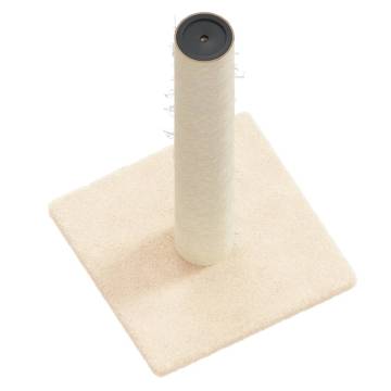 Cat Scratching Post Cream - 22x22x45 cm | HipoMarket