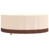 Round Garden Furniture Cover - Beige Ø 244x71 cm | Hipomarket