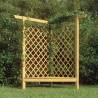 Corner Pergola with Bench - Durable Pinewood Garden Feature