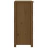 Sideboard Honey Brown 70x35x80 cm Solid Wood Pine - HipoMarket