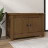 Shoe Cabinet Honey Brown 70x38x45.5 cm Solid Wood Pine Colour honey brown Quantity in Package 1 Number of 