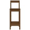 Buy Rustic Bar Chairs - 2 pcs Honey Brown Solid Pine | HipoMarket