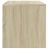 Stylish Sonoma Oak TV Cabinet - 100x40x40 cm Engineered Wood