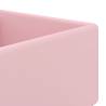 Luxury Matt Pink Square Basin - 41x41 cm Ceramic Design